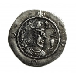 I. Khosrau ( Kr.u. 531-579 )  drachma Kirmán