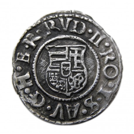 Rudolf dénár Éh.811a K-B 1593