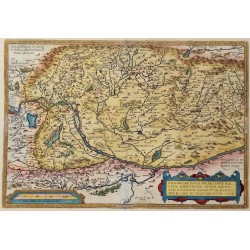 Ortelius: Magyarország térképe 1579