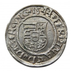 I. Ferdinánd denar 1544 K-B  Éh:745a