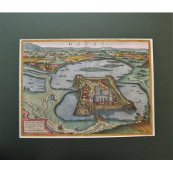 Houfnagel: Tata várának látképe /1617/