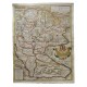 G.G. Rossi :Magyarország kétrészes térképe 1683,