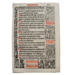 1523 Hóráskönyv lapja ( 166.oldal ) / Lucantonio Giunti,Velence