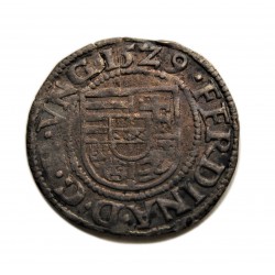 I. Ferdinánd denar 1529 jel nélkül  Éh:744e,