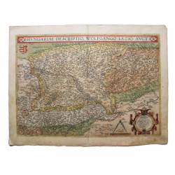 Magyarország térképe 1580 Ortelius