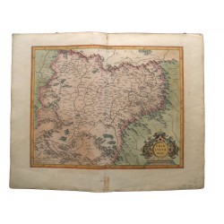 Erdély térképe 1613 , Mercator