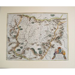 Erdély térképe 1635  Amsterdam  , Blaeu Willem Janszon